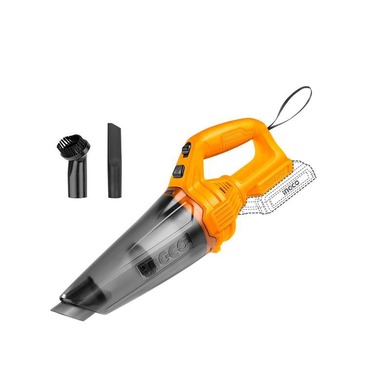 Aspirador de Pó 0,5L à Bateria 20V P20S INGCO - CVLI201261-0