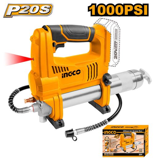 Engraxadeira 690 Bar 10 000 Psi 20 V Linha P20S INGCO