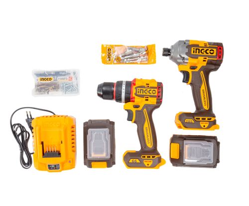 Combo Paraf. + Furad. Linha P20S INGCO