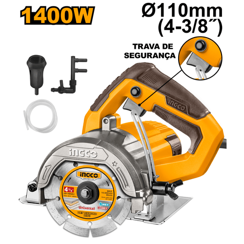 Serra Mármore INGCO 4.3/8” 1400W