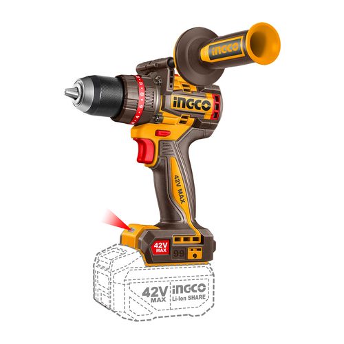 Parafusadeira/Furadeira Brushless 1/2" 99Nm 42V P42M INGCO