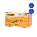 Soprador Brushless 2 Velocidades 20V INGCO – Kit completo com soprador, acessórios e embalagem