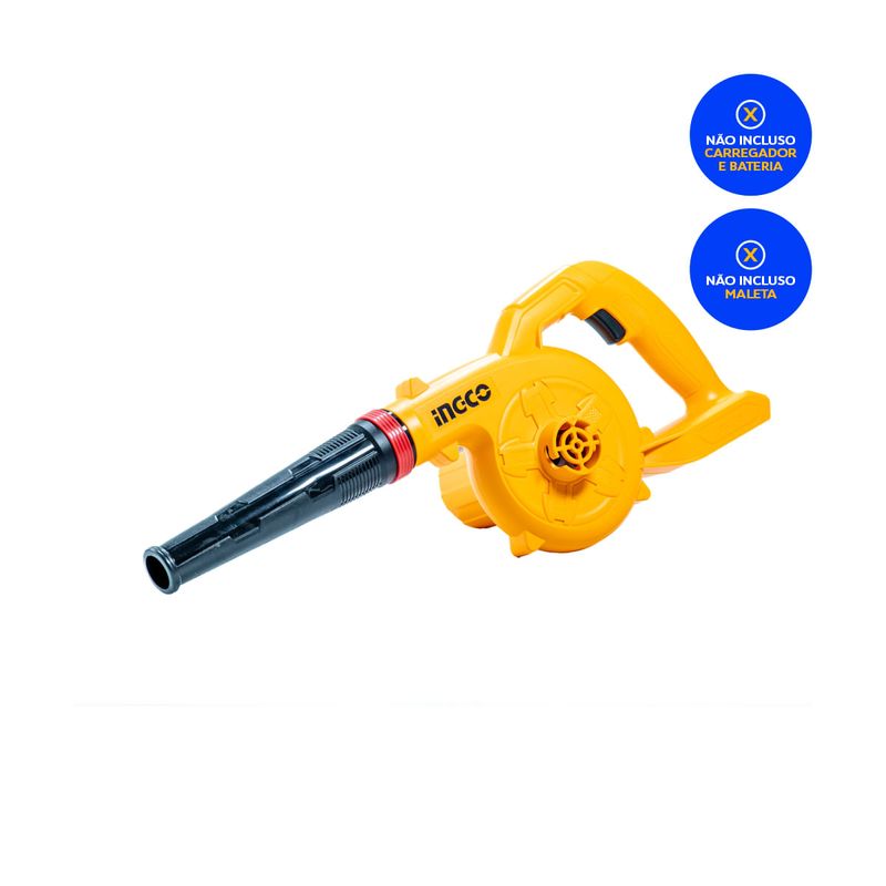 Soprador 20V INGCO Linha P20S Vista Lateral