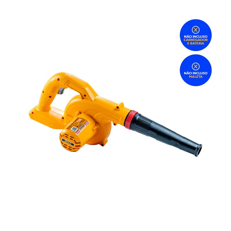 Soprador 20V INGCO Linha P20S Vista Traseira