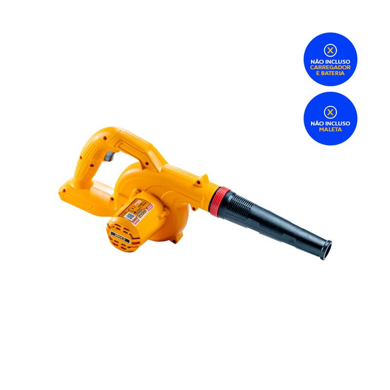 Soprador 20V INGCO Linha P20S Vista Diagonal