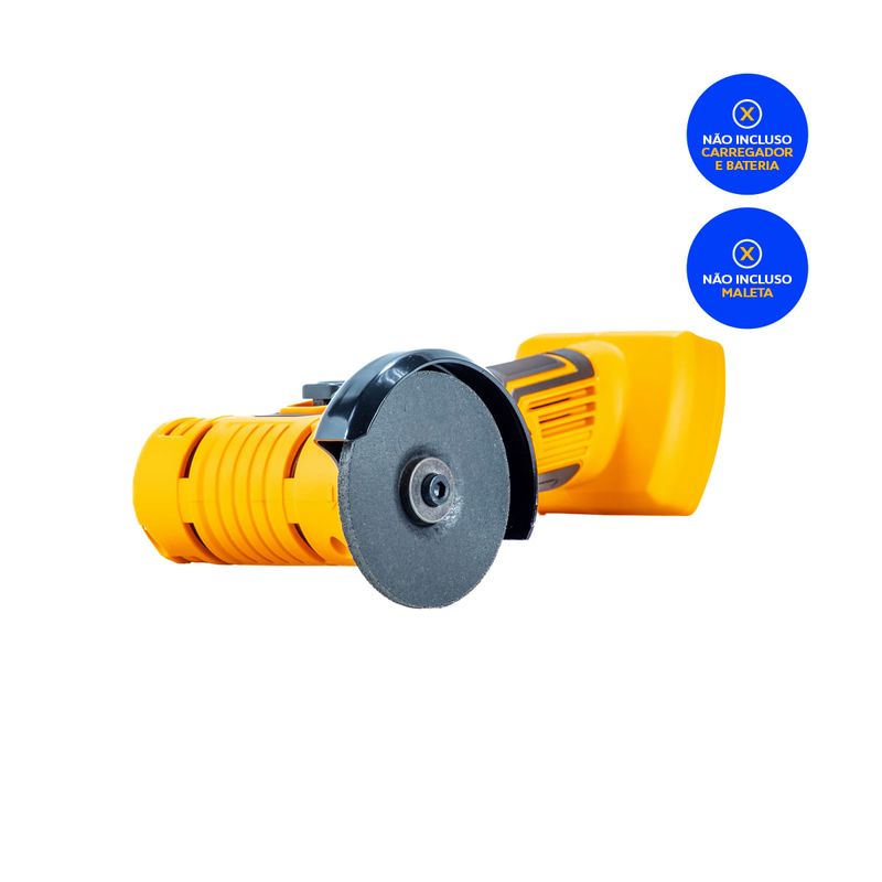 Mini Esmerilhadeira 3” à Bateria 20V INGCO com Maleta – CAGLI19107-2