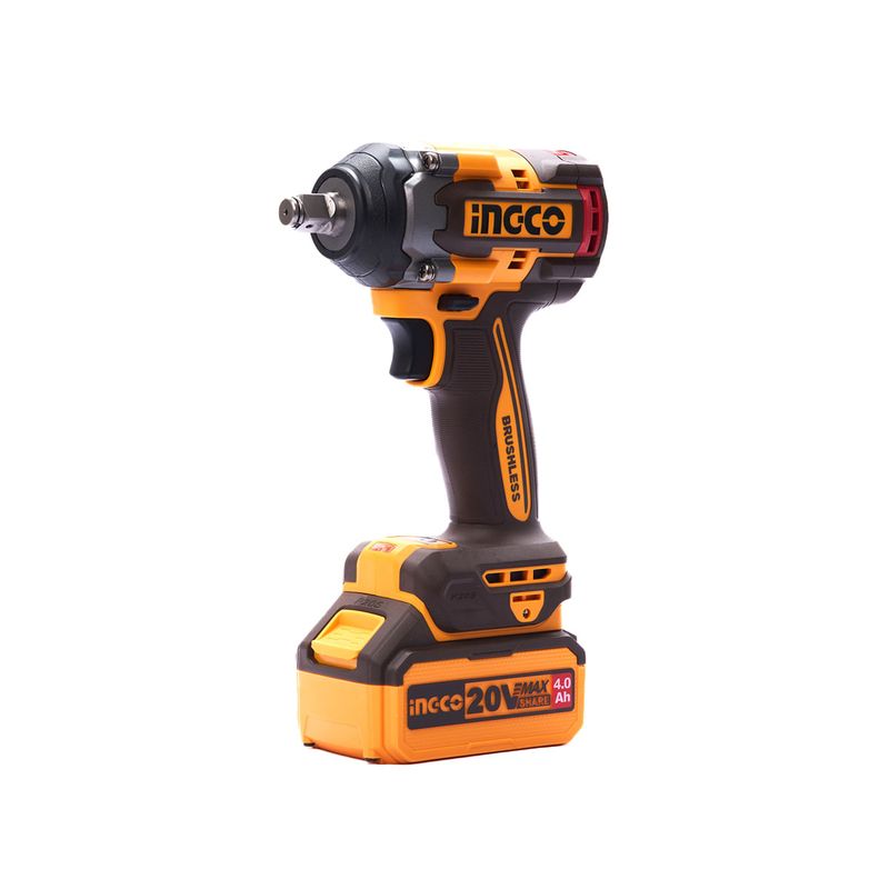 Chave de Impacto 500Nm à Bateria 20V INGCO Linha P20S Profissional – CIWLI20501-0
