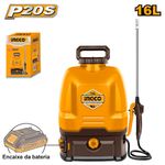 Pulverizador Costal 16L à Bateria 20V INGCO Linha P20S com Embalagem – CSPLI2016