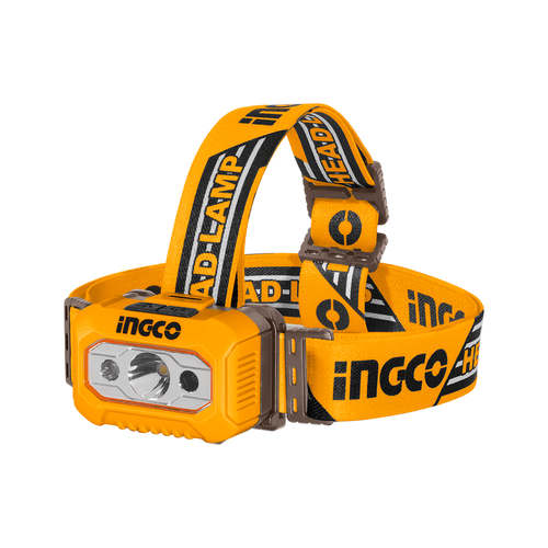 Lanterna para Cabeça INGCO 200Lm Pilha