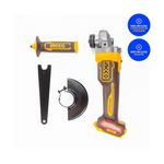 Esmerilhadeira Angular à Bateria 20V P20S INGCO Kit com Acessórios - CAGLI221153-5