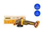 Esmerilhadeira Angular à Bateria 20V P20S INGCO em Uso - CAGLI221153-6