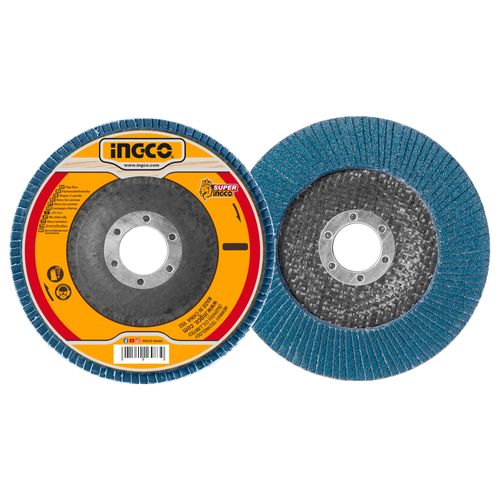 Disco Flap 4.1/2" (115mm) Zircônio Grão 80 INGCO