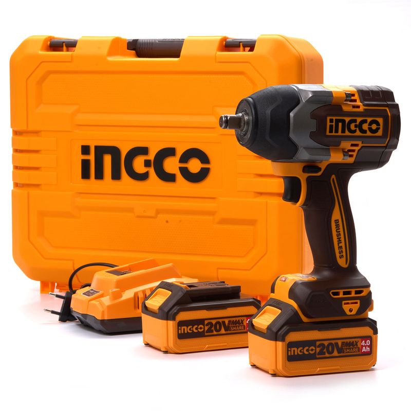 Chave de Impacto 20V INGCO com Bateria e Carregador Linha P20S – DSC07239