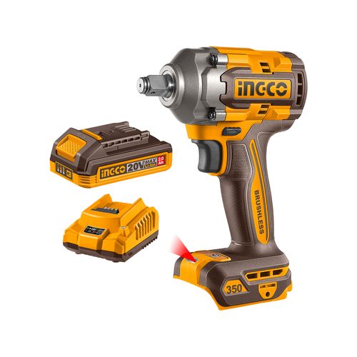 Chave de Impacto 350Nm à Bateria 20V Linha P20S INGCO