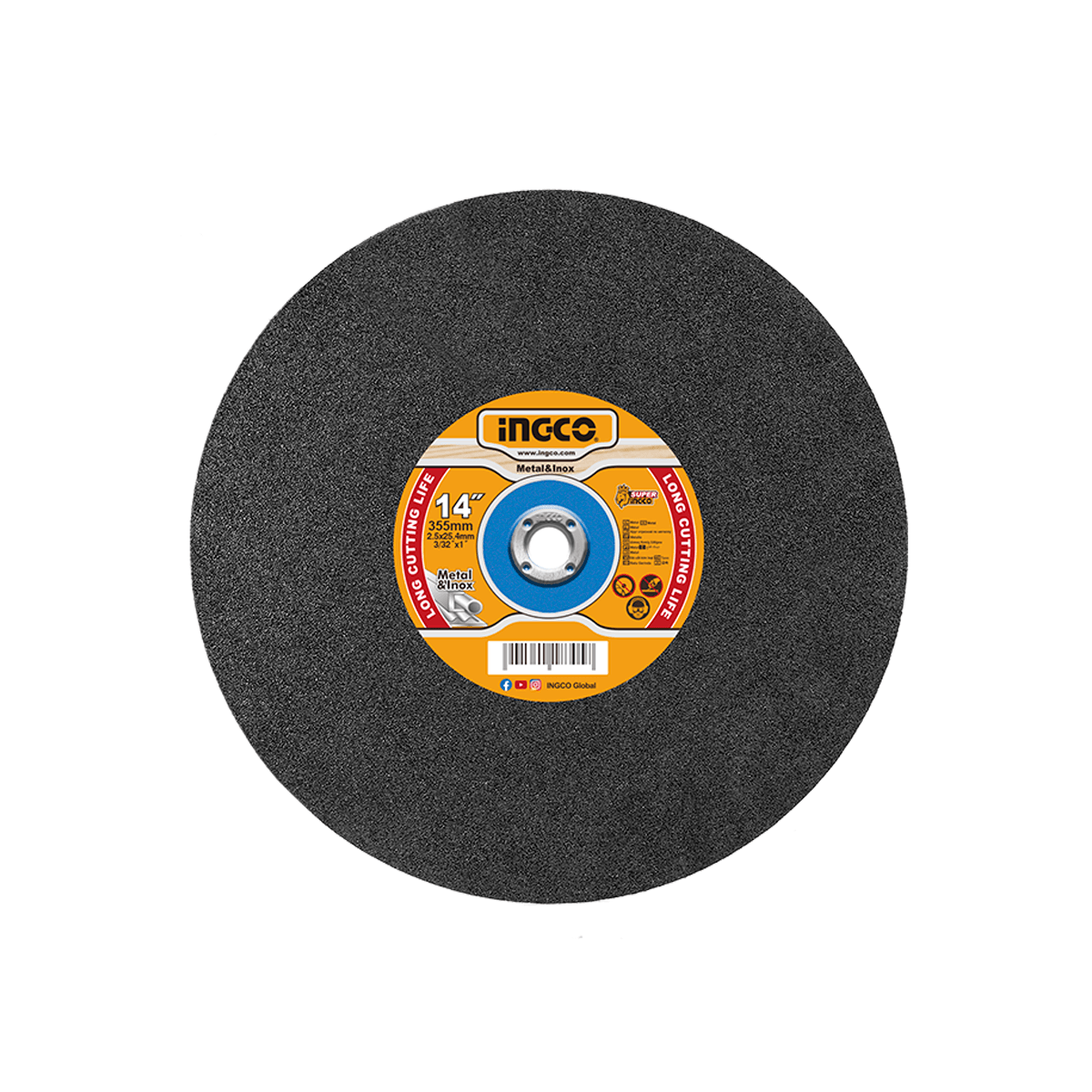 Disco de Corte INGCO 14" (355mm)
