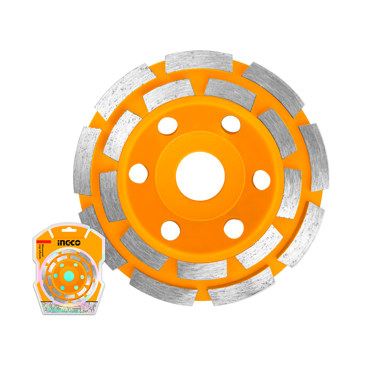 Disco Diamantado INGCO 4.1/2" (115mm) Segmentado