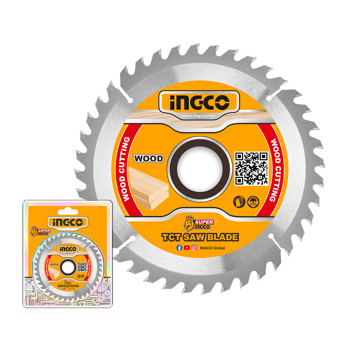 Disco de Serra INGCO 4.1/2" (115mm) TCT