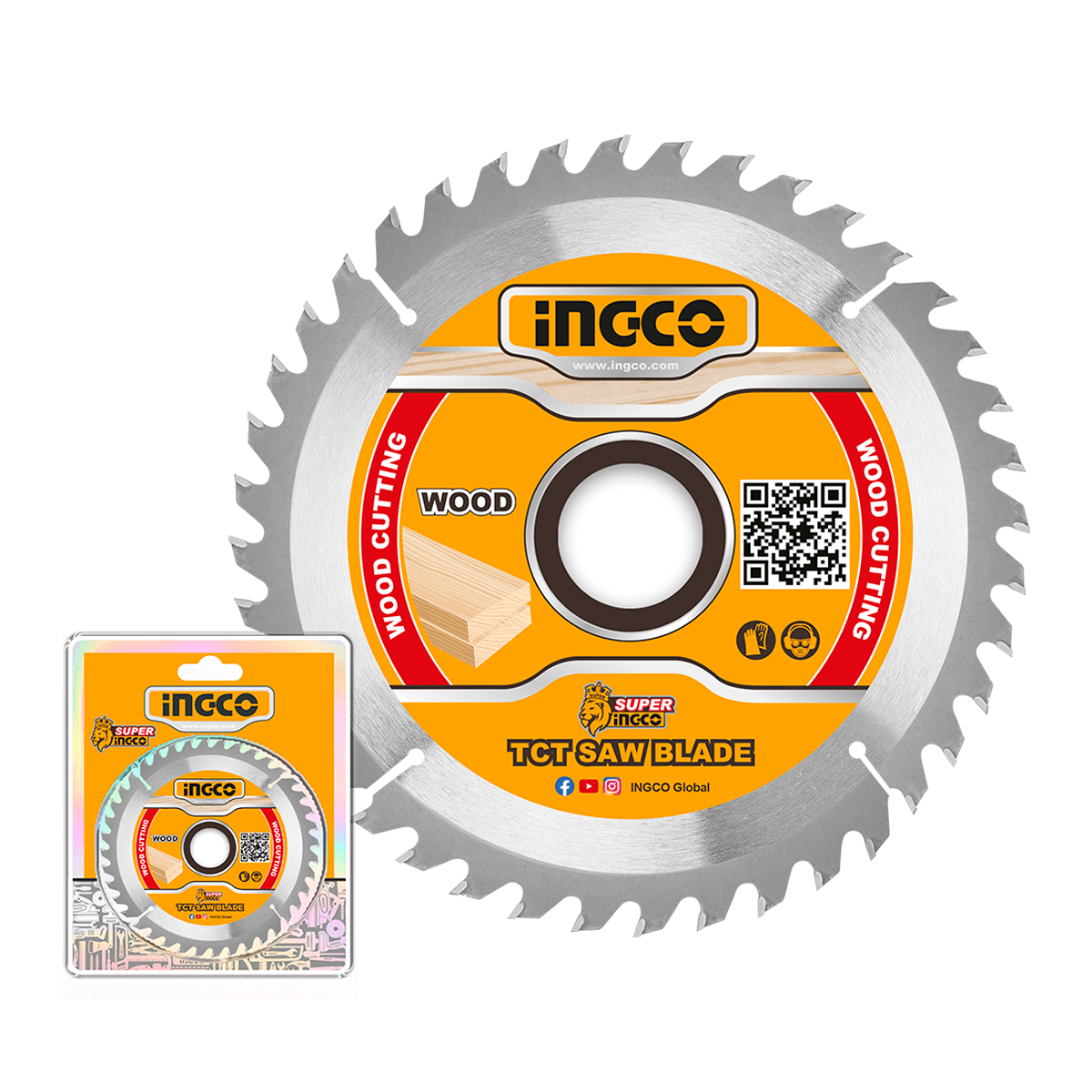 Disco de Serra INGCO 4.3/8" (110mm) TCT