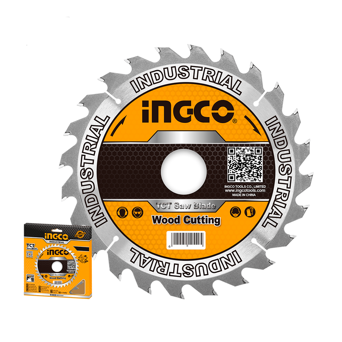 Disco de Serra INGCO 6.1/2" (165mm) TCT