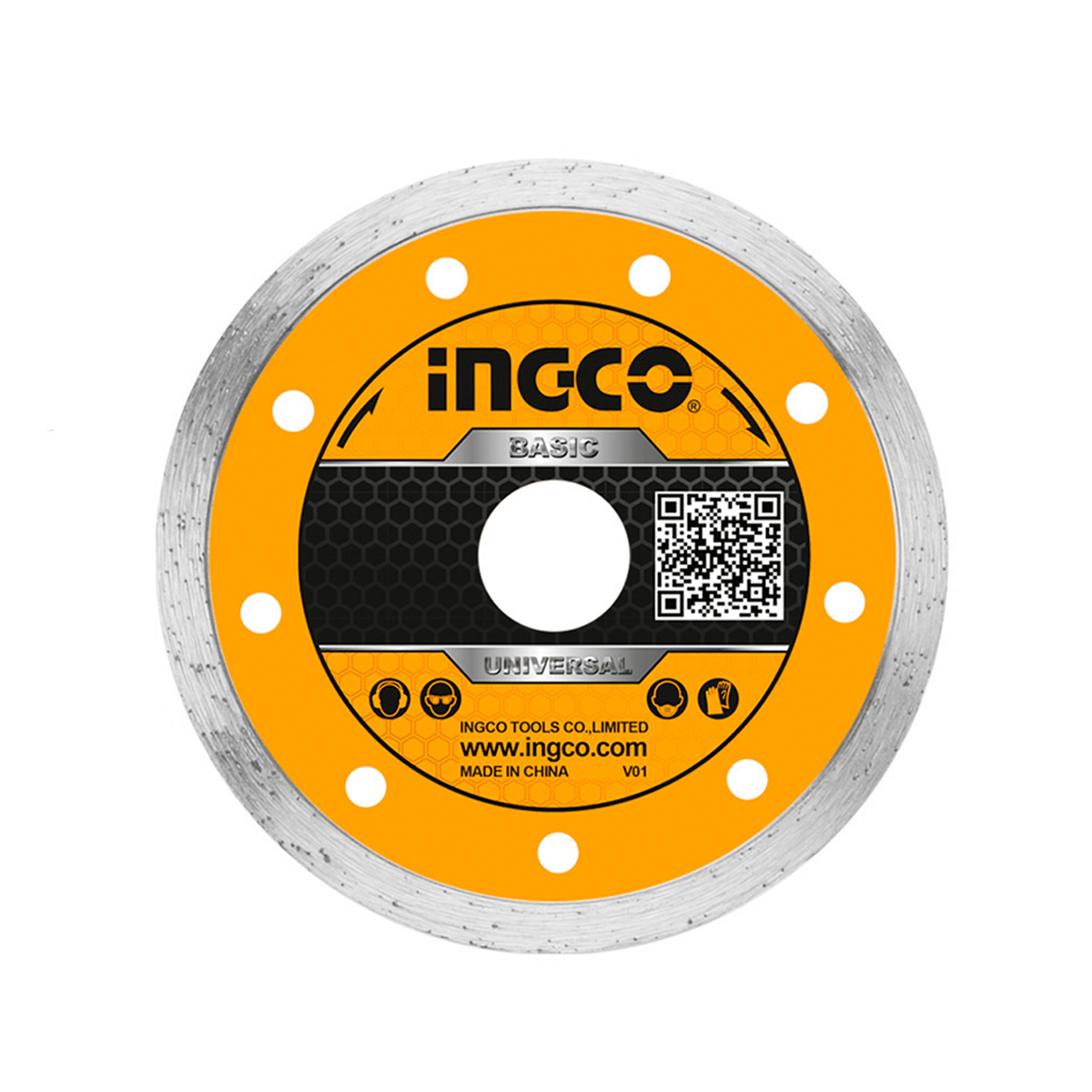 Disco Diamantado INGCO 7" (180mm) 5 Peças
