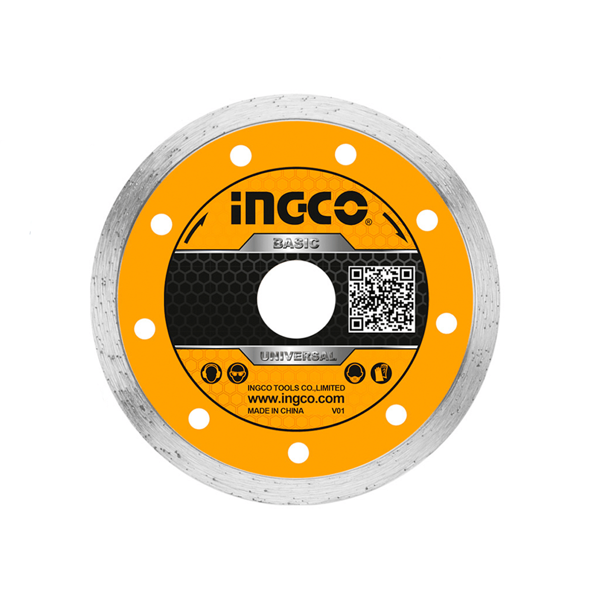 Disco Diamantado INGCO 9" (230mm) 5 Peças Contínuo