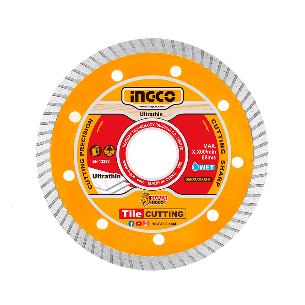 Disco Diamantado INGCO 4" (105mm)