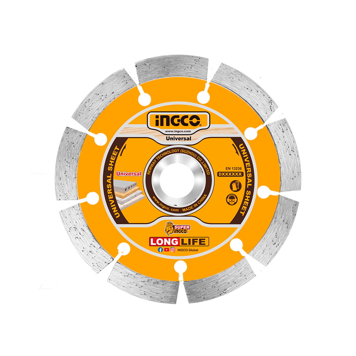 Disco Diamantado INGCO 9" (230mm)