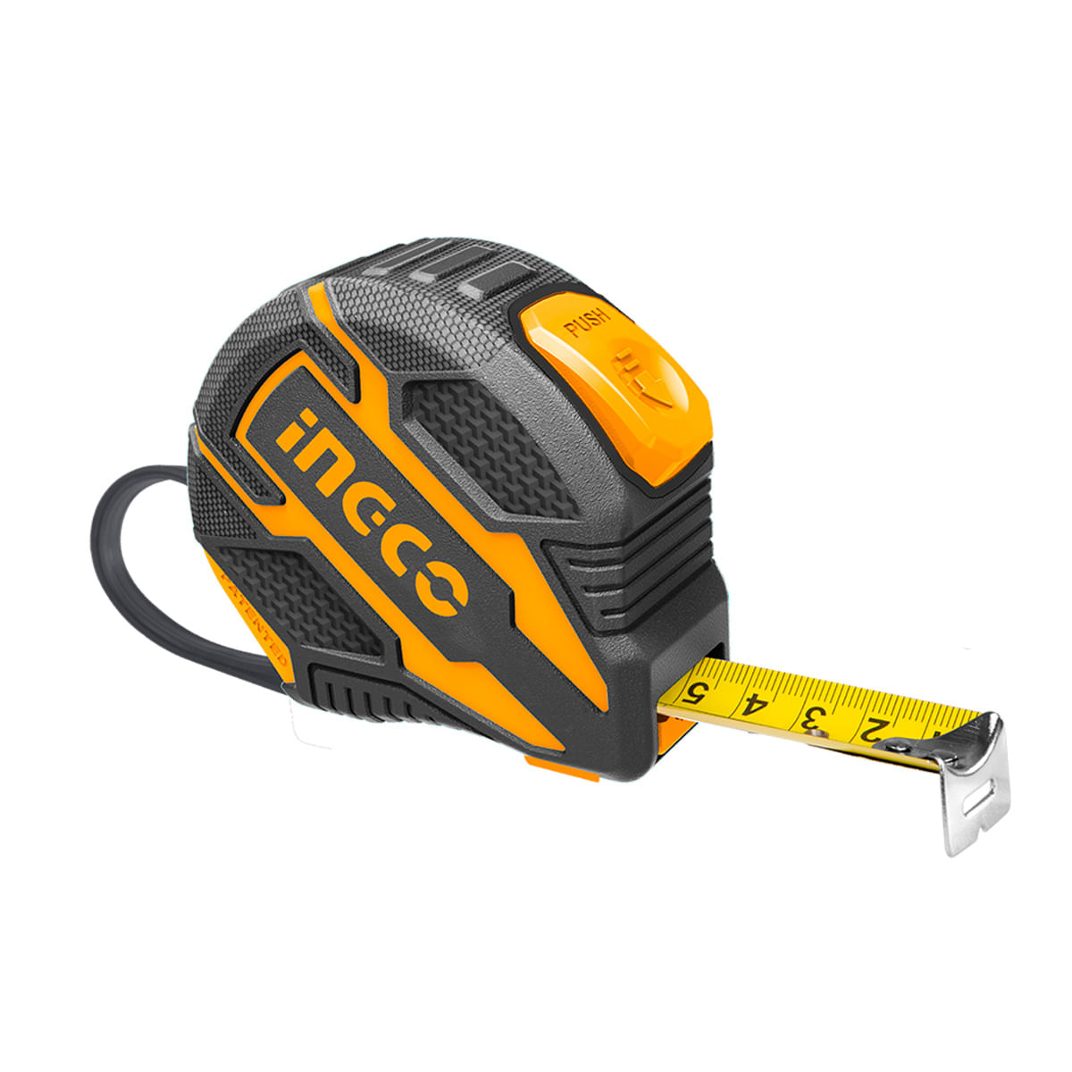 Trena Emborrachada com Botão Duplo e Autotrava 3m x 16mm INGCO