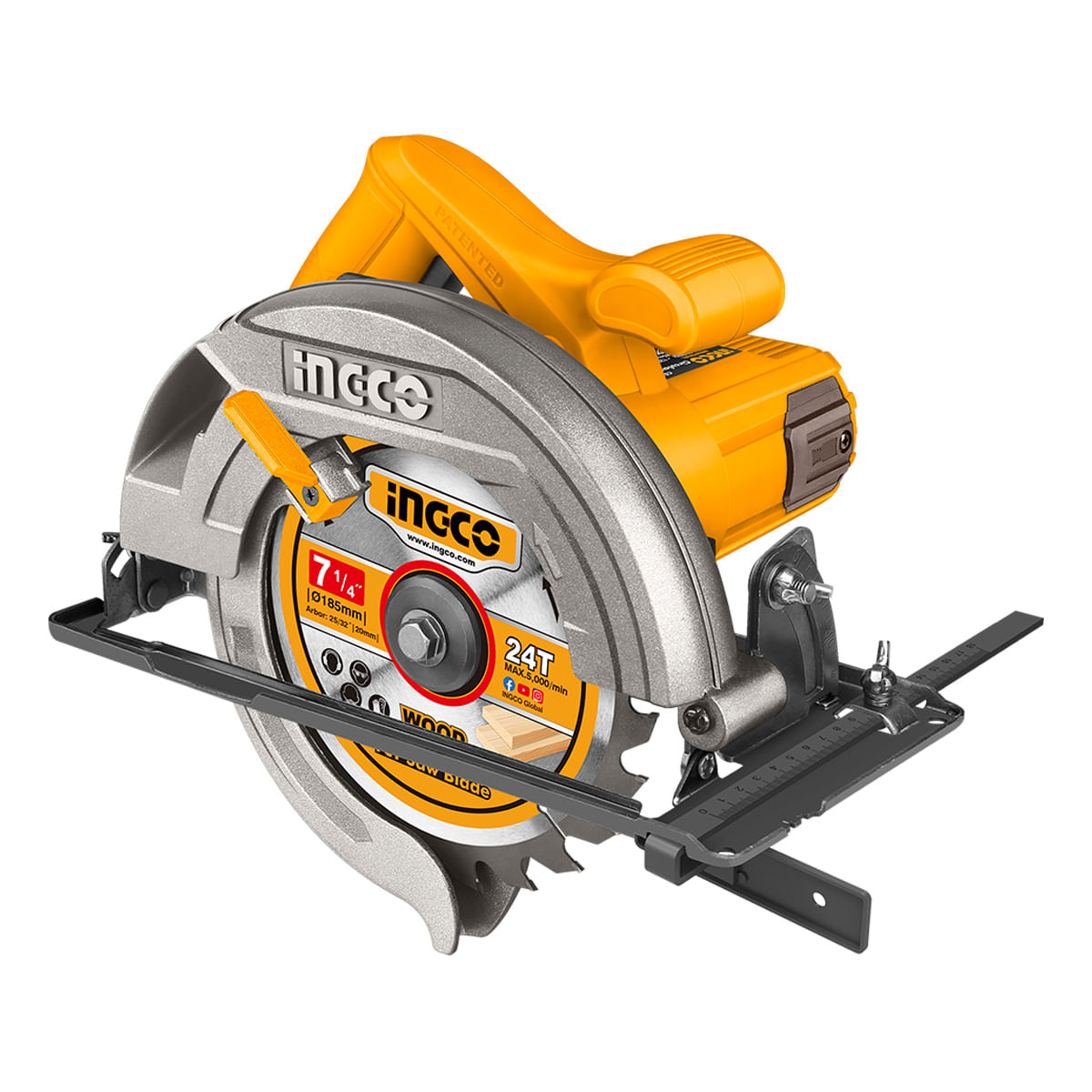 Serra Circular INGCO 1400W 7.1/4" 110V