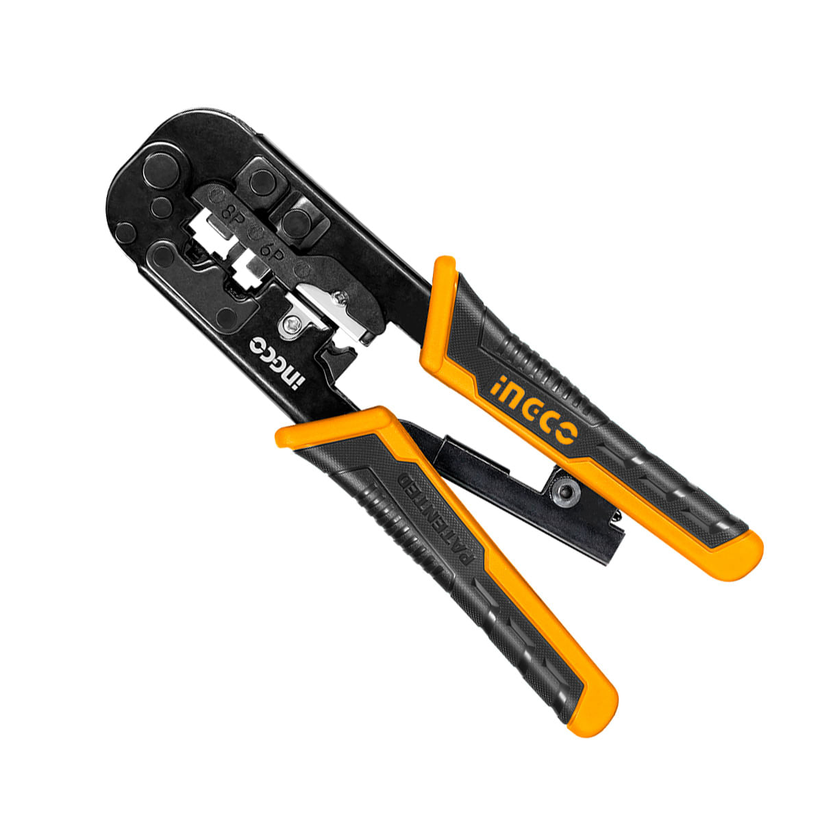 Alicate Crimpador RJ11/RJ45 8" INGCO