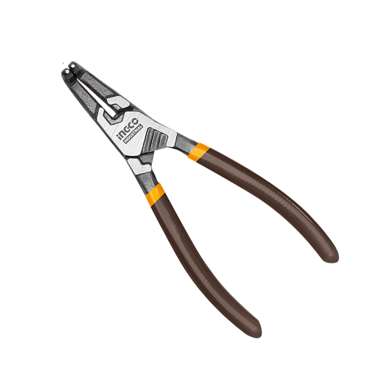 Alicate para Anéis INGCO 7" Curvo Interno