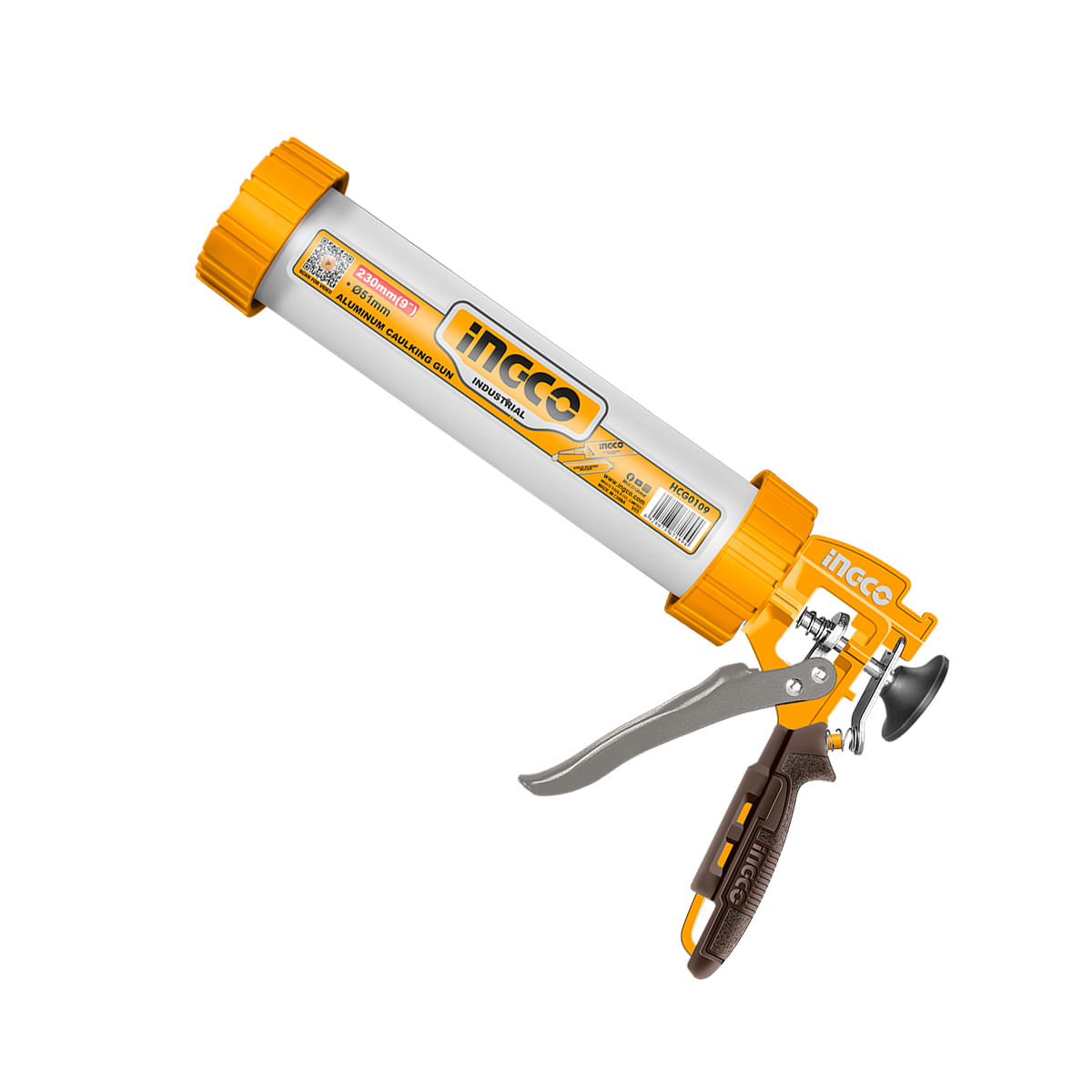 Aplicador de Silicone INGCO 9" Tubular