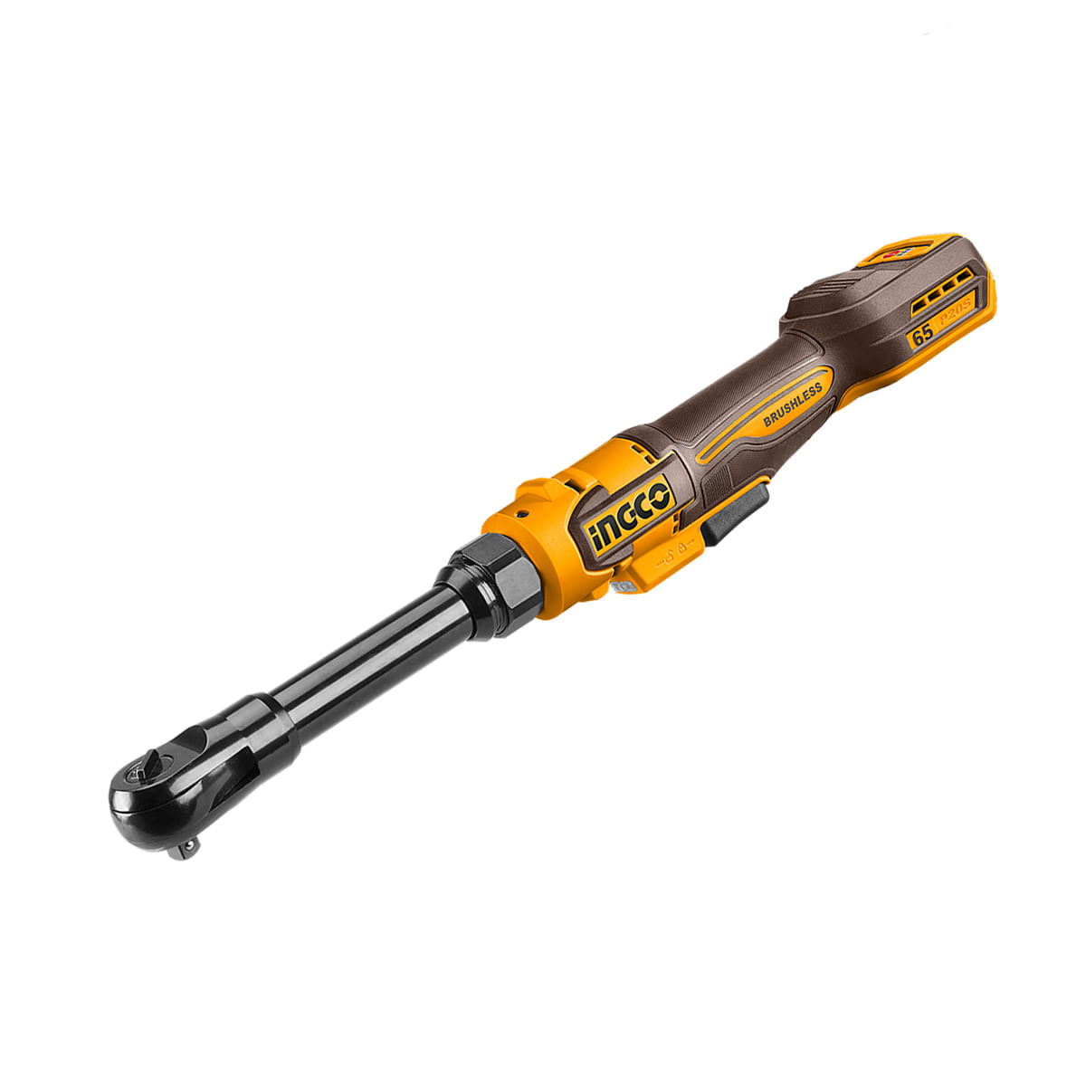 Chave de Catraca BL INGCO 3/8" à Bateria 20V Linha P20S C/ 2 Baterias 2Ah