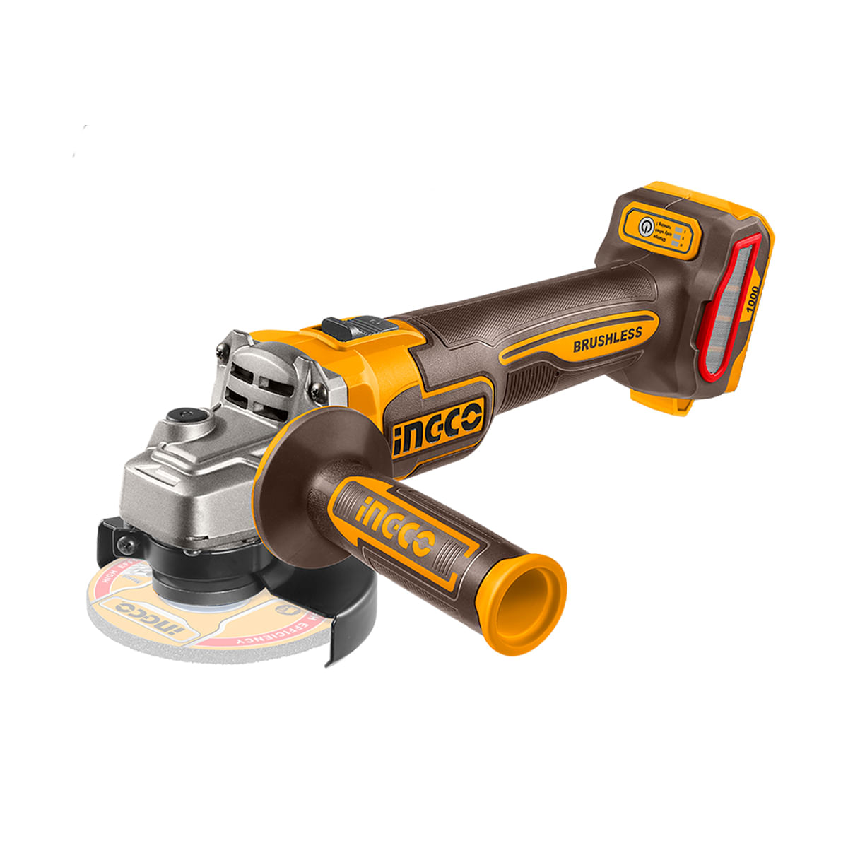 Esmerilhadeira Angular BL INGCO 4.1/2" 1000W Max à Bateria 20V Linha P20S sem Bateria