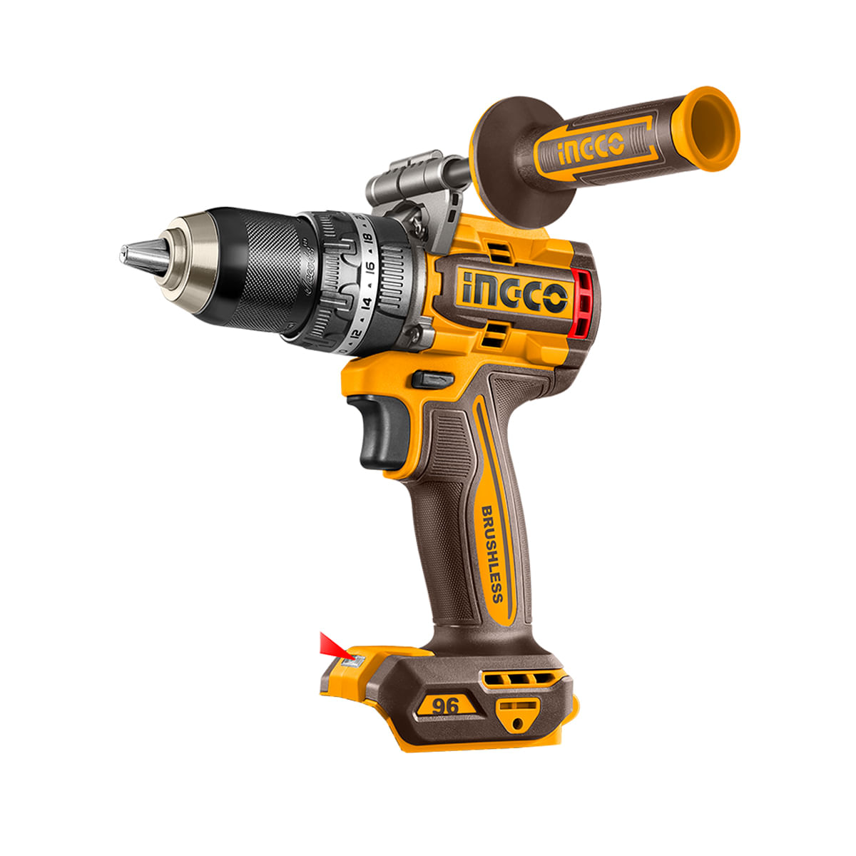 Parafusadeira/Furadeira 96Nm Bateria 20V Linha P20S INGCO