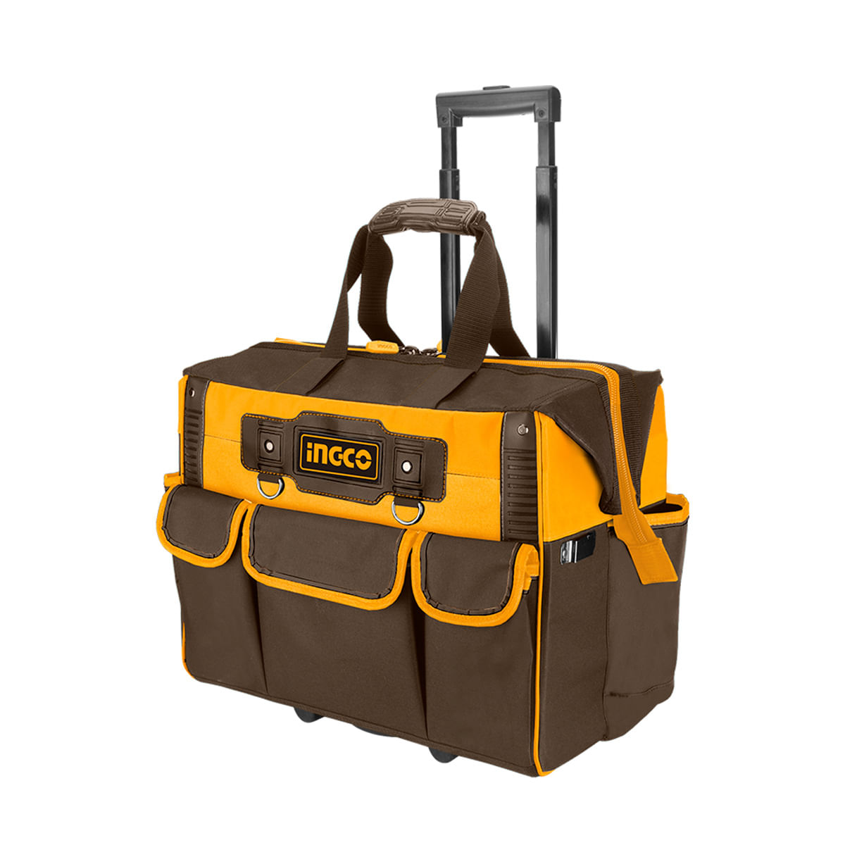 Bolsa para Ferramentas com Rodinhas 19 Bolsos Carga Máxima 20kg INGCO