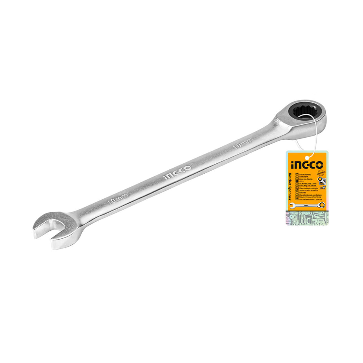 Chave Combinada Catraca 10mm CR-V INGCO