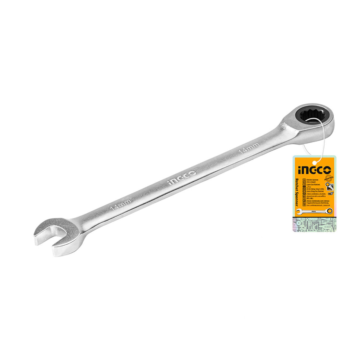 Chave Combinada Catraca 14mm CR-V INGCO