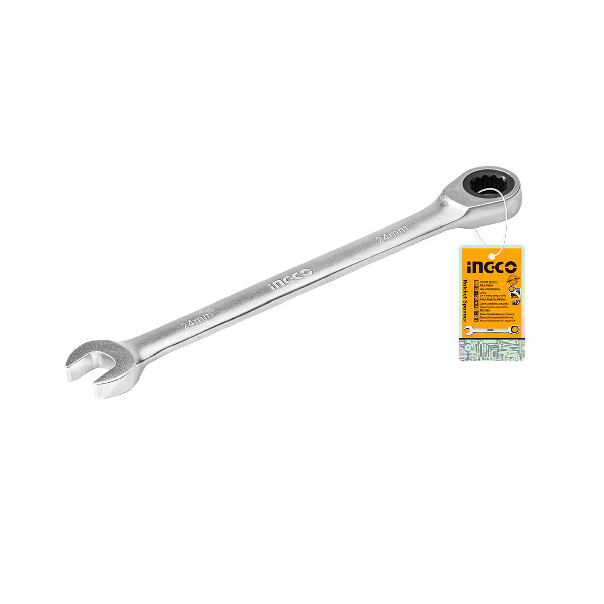 Chave Combinada Catraca 24mm CR-V INGCO
