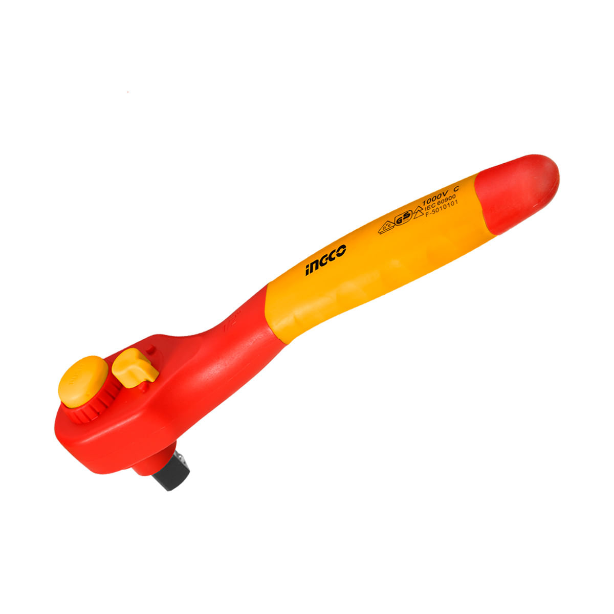 Chave Catraca Isolada VDE 1000V Encaixe 1/2" 36 Dentes INGCO