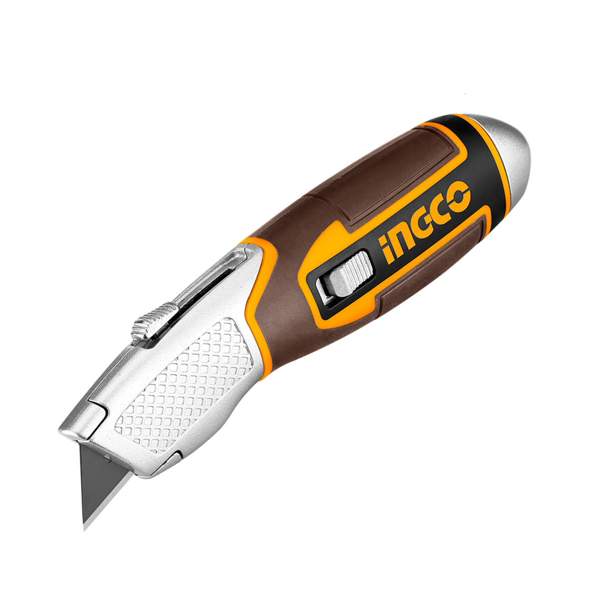 Estilete Trapezoidal 61x19mm 6 Lâminas INGCO