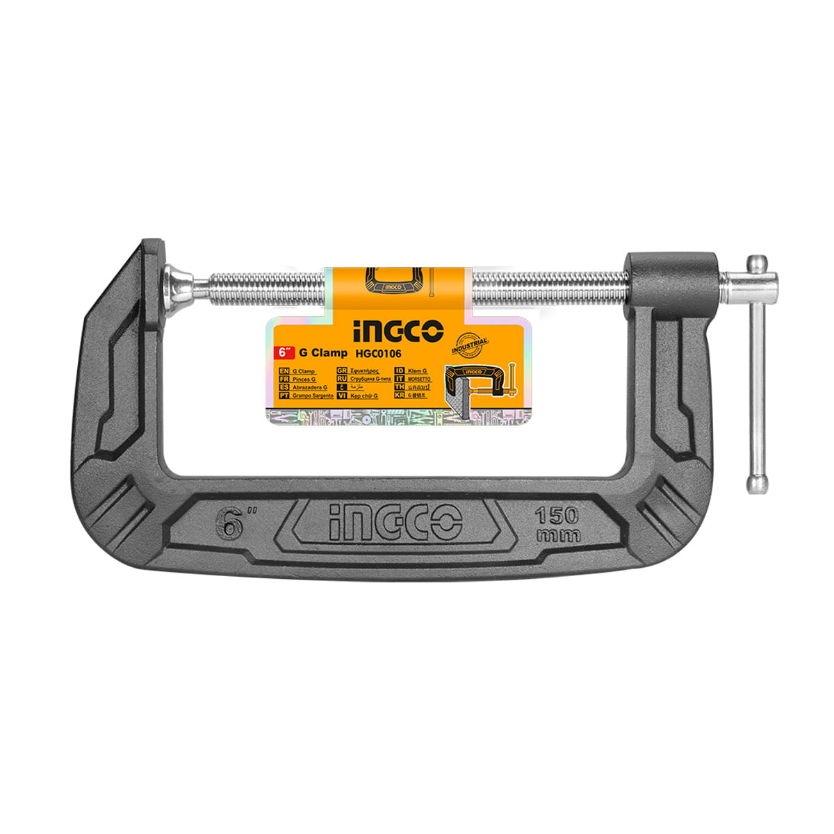 Grampo Sargento 6" 150mm INGCO