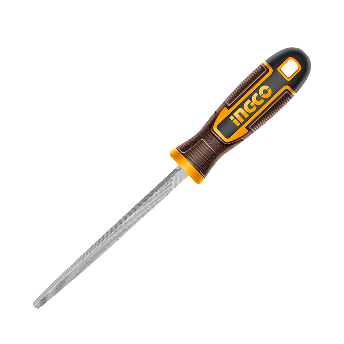 Lima Triangular Murça Picado Duplo 8" 200mm INGCO
